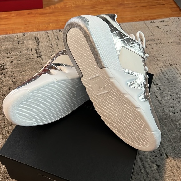 Giuseppe Zanotti Men Talon Metallic Sneakefs - Picture 11 of 14